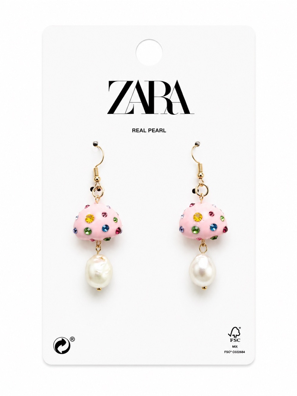 Zara | pearl earrings